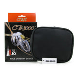 CB-3000 Male Chastity Device in Clear