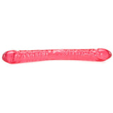 Crystal Jellies 18 Inch Double Dildo in Pink