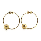 Fetish Fantasy Nipple Bull Rings in Gold