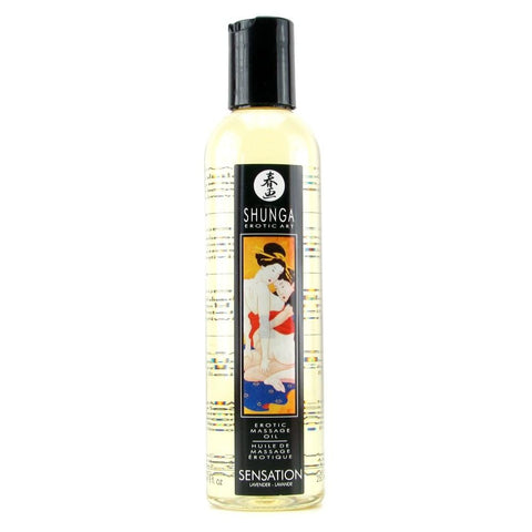 Erotic Massage Oil 8oz/250ml in Sensation