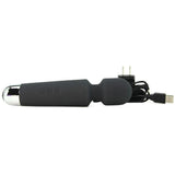 Mini Halo Wireless 20X Silicone Massager in Black