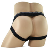 Armour Knight Molded Clear Hollow Strap-On in S/M