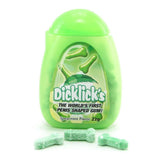 Dicklicks Pecker Shaped Gum in Spearmint