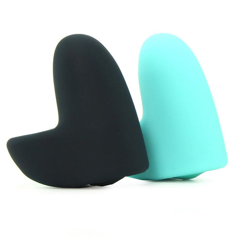 Ayu Mini Finger Vibe Set in Black and Tease Me Turquoise