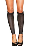 Corset Back Footless Lace-Up Knee Highs in OS