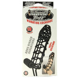 Mack Tuff Vibrating Cock Cage in Black