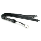 Sex & Mischief Jeweled Flogger in Black