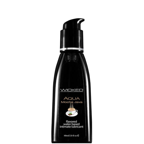 Aqua Mocha Java Flavored Lube in 2oz/60mL