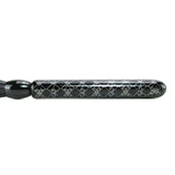 Glass & Faux Leather Whip