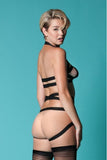 True Master Halter Bra and Boyshort in OS