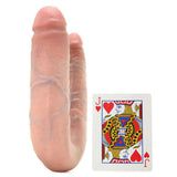 King Cock Large Double Trouble Dildo in Flesh