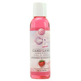 Candiland Warming Massage Gel 4oz (118mL) in Strawberry