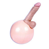 Easy Rider Vac-U-Lock Rocker Ball w/ 8 Inch Realistic Cock
