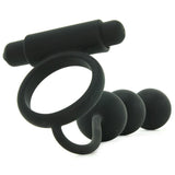 Tri-Orb Vibrating Cock Ring and Weighted Anal Balls