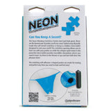 Neon Vibrating Panty & Pasties Set in Blue