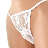 My Secret Remote Vibrating Panty Set in White