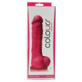 Small Silicone Colours Dildo in Pink