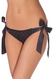 Polka Dot Side Tie Panty in OS