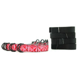 Sinful Bed Restraint Straps in Pink