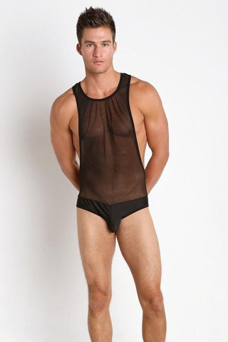 Black Singlet in S/M