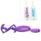 Wonderful Wabbit Dual Tickler Cock Ring in Purple