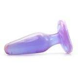 Crystal Jellies Medium Butt Plug in Purple