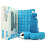 Twistty Wireless Contour Silicone Egg Vibe in Neon Blue