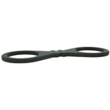 SCuffs One Piece Silicone Cuffs in Black