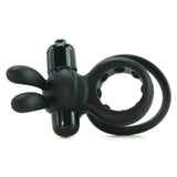 OHare Silicone Vibrating Cock Ring in Black