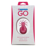 Sqweel Go Rechargeable Oral Sex Massager in Pink