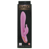 Entice Isabella Silicone Rabbit Vibe in Pink