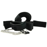 Detained Restraint System with Nipple Clamps