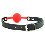 Fetish Fantasy Silicone Ball Gag in Red