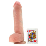 King Cock 10" Cock with Balls in Flesh