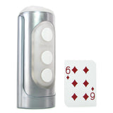 Tenga A Bounding Squeeze Flip Hole Masturbator in Silver