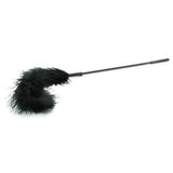 Ostrich Feather Body Tickler in Black