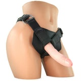 King Cock Strap-On Harness with 7" Cock in Flesh