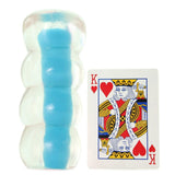 Neon Jelly Stroker in Blue