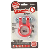 Sport Vibrating Flex Ring in Red
