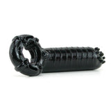 Hero Cock Ring and Clitoral Massager in Black