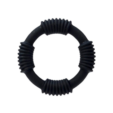 Adonis Silicone Ring Hercules in Black