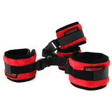 Black Label Plush Seduction Cuff Kit in Fluffy Red