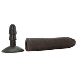 The Realistic 8 Inch UR3 Vac-U-Lock Cock in Black