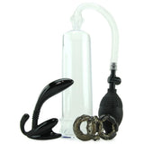 His Essential Pump Kit in Clear/Black