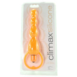 Climax Silicone Vibrating Bum Beads in Orange
