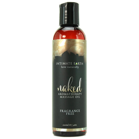 Naked Fragrance Free Massage Oil in 4oz/120ml