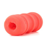 Mood Pleaser Zig-Zag Masturbator in Orange
