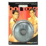 Universal Penis Pump Accessory in Gray Metallic
