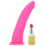 Colours Thin Pleasures 8" Silicone Dildo in Pink
