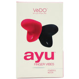 Ayu Mini Finger Vibe Set in Black and Foxy Pink